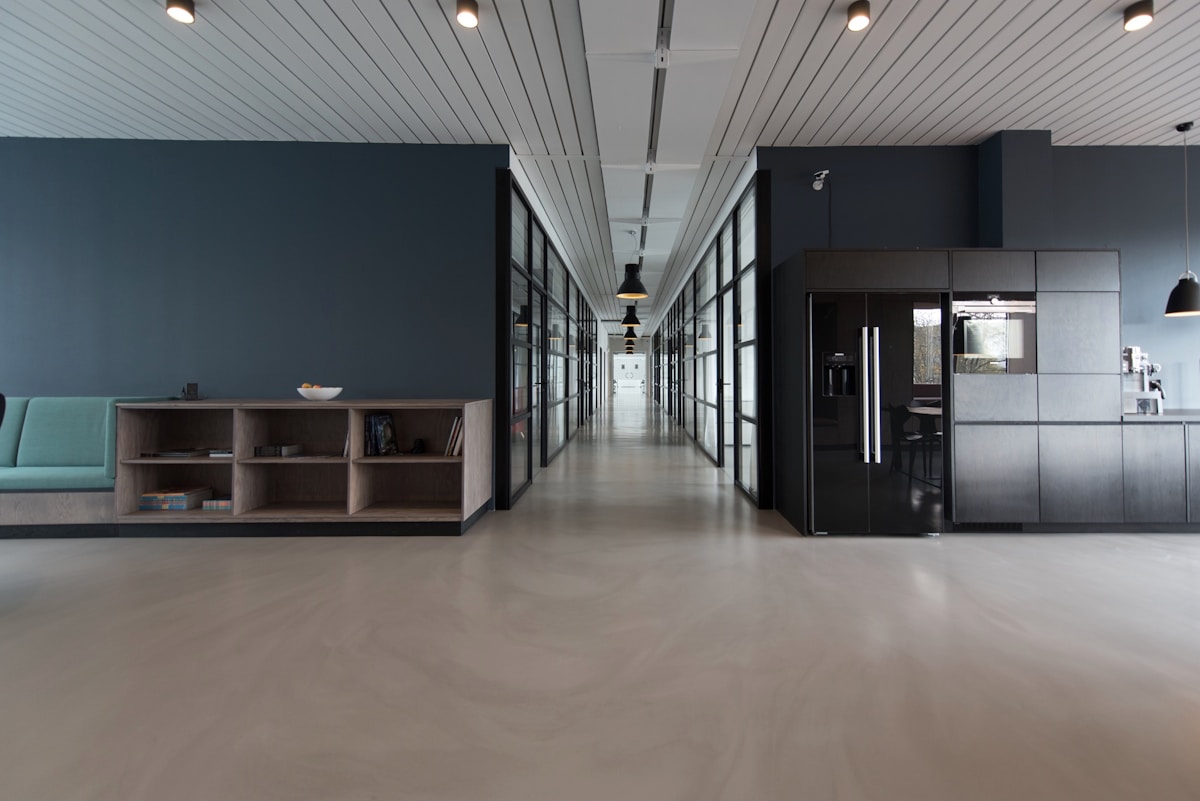 Modern Calgary tech office workspace